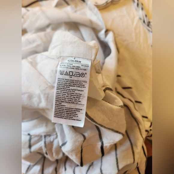 Banana Republic Linen/Cotton One Piece Capris Jumper Size 4 - Picture 5 of 10